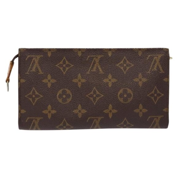 LOUIS VUITTON Monogram Bucket GM Accessory Pouch LV Auth 138787 - Picture 3 of 16